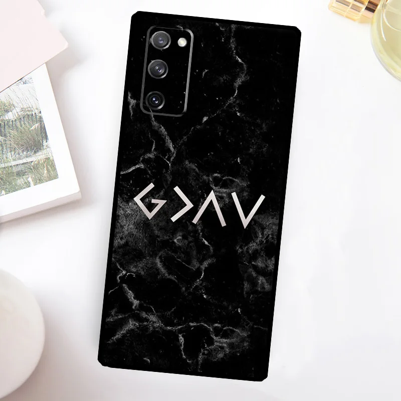 Funda de teléfono con cita cristiana versículo bíblico para Samsung Galaxy S23 S24 Ultra S22 S20 S21 FE Note 20 10 S8 S9 S10 Plus - imagen 3