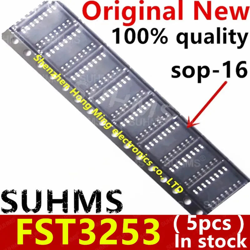 (5 piezas) 100% nuevo conjunto de chips FST3253 FST3253MX sop-16