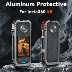 Jaula Insta360 X5 con Soporte Zapata Fría – Carcasa Protectora