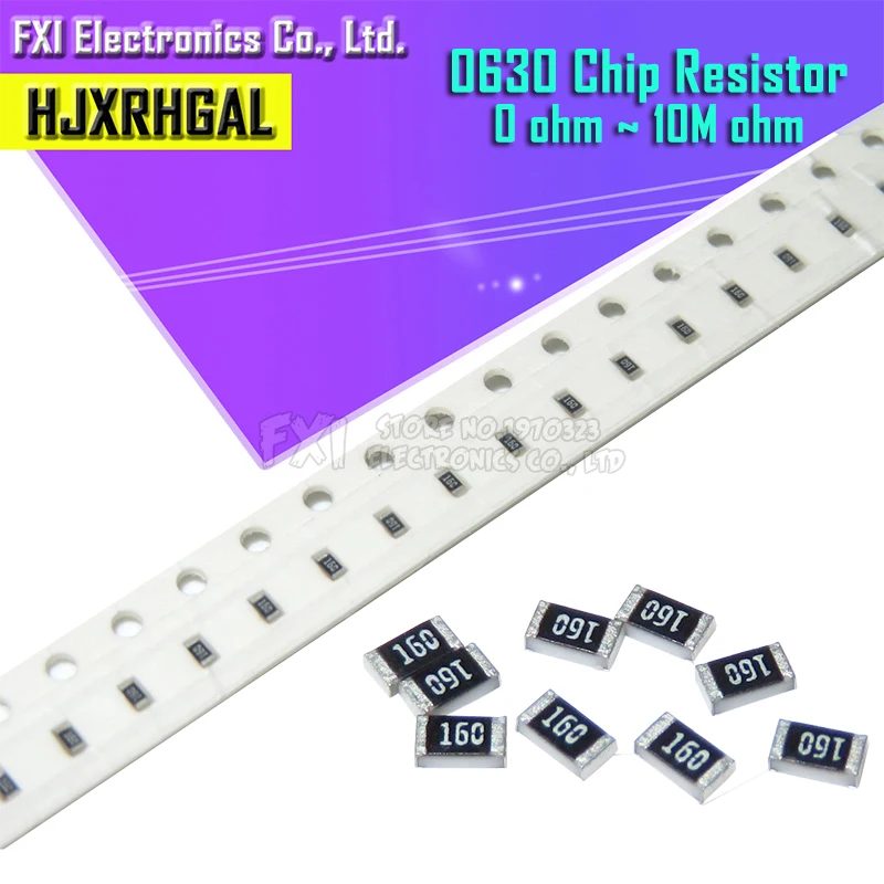 100 Uds 0603 SMD 1/8W 5% resistencias de chip 0 ohm ~ 10M 0R 1K 4,7 K 4K7 10K 100K 10 100 220 330 ohm 0R 1R 10R 100R 220R 330R