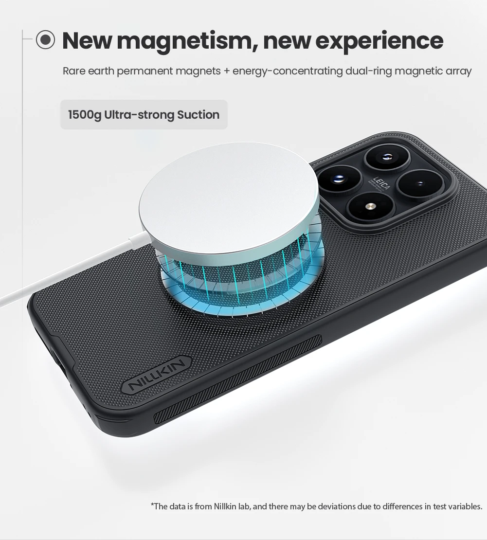 Para Xiaomi 17 funda NILLKIN funda ajustada magnética súper esmerilada escudo mate cubierta de PC para Xiaomi 17 - imagen 5