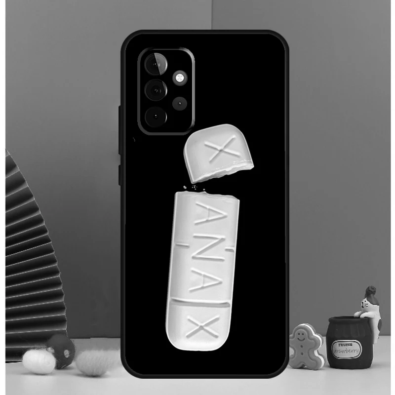 XANAX funda de teléfono para Samsung Galaxy A12, A32, A52, A14, A24, A34, A54, A53, A33, A13, A15, A25, A71, A51 - imagen 2