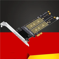 Adaptador PCIe a M.2 NVMe – Tarjeta Expansión SSD M-Key