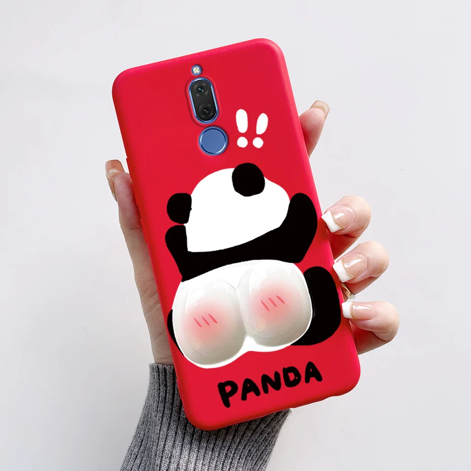 Para Huawei Mate 10 Lite Funda conejo Panda patrón lindo silicona Funda trasera para Huawei G10 Nova 2i Maimang 6 RNE-L21 Shell - imagen 4