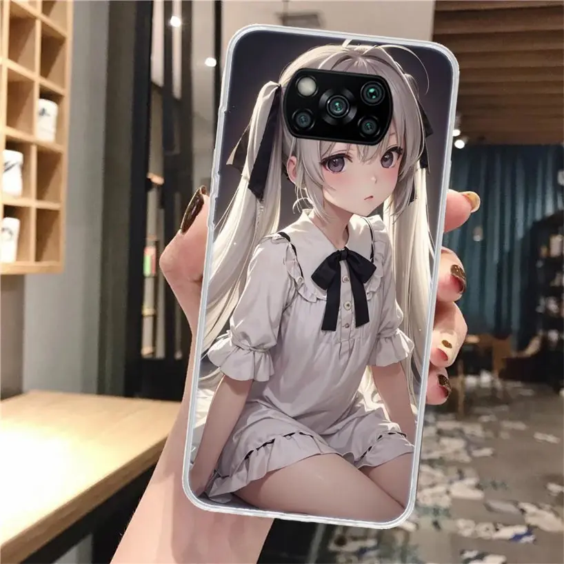 Yosuga No Sora funda de teléfono de silicona para Xiaomi Poco X3 Nfc X5 X6 X7 F7 Ultra F6 F5 Pro M6 M5S X4 F4 GT M4 M3 F3 cubierta Poco X3 Nfc - imagen 3