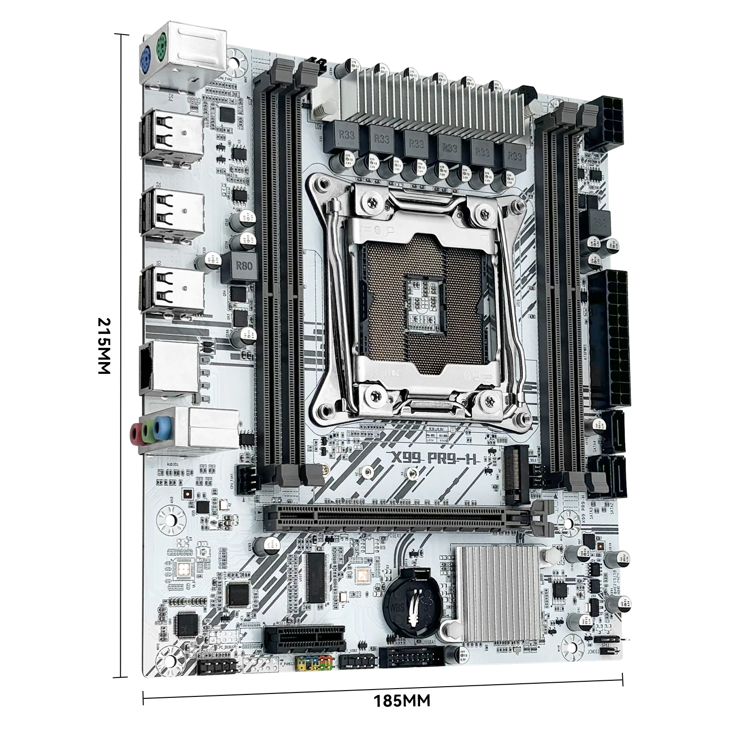 MACHINIST X99 Placa Base Xeon E5 2650 V4 DDR4 NVMe M.2 Blanco - imagen 2