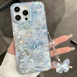 Funda Vivo Perlas y Mariposa con Lazo – Diseño Flash Brillante Y16 Y36 Y51 4G