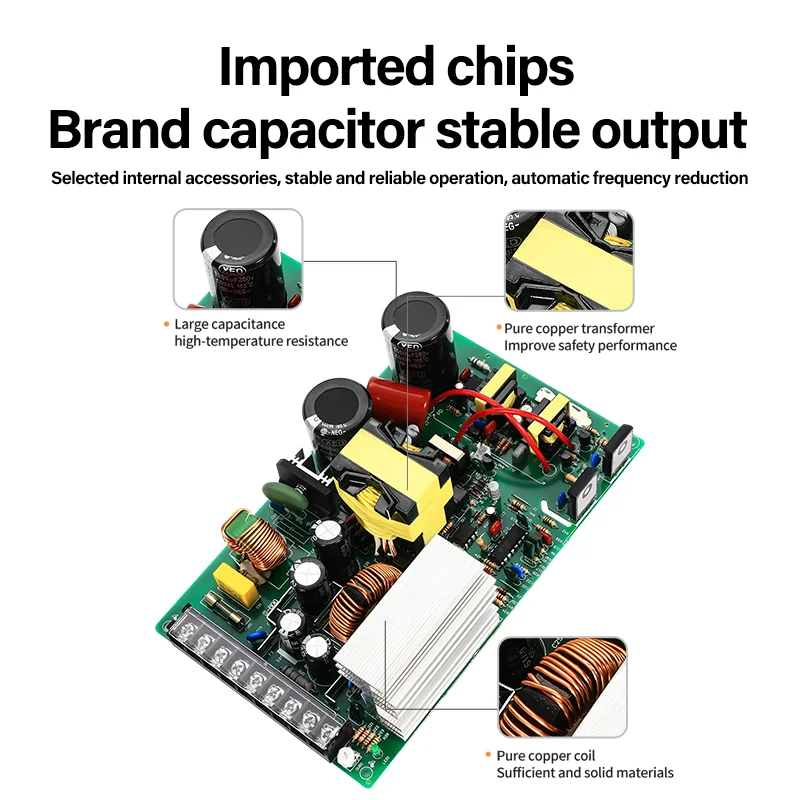Fuente de alimentación conmutada ajustable de 1500W 0-12V 15V 24V 36V 48V 60V 72V 80V 110V 150V 220V AC-DC CC/CV SMPS industriales - imagen 3