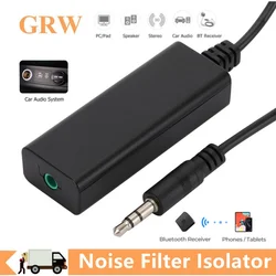 Filtro aislador bucle tierra 3,5 mm para audio coche - Antizumbido