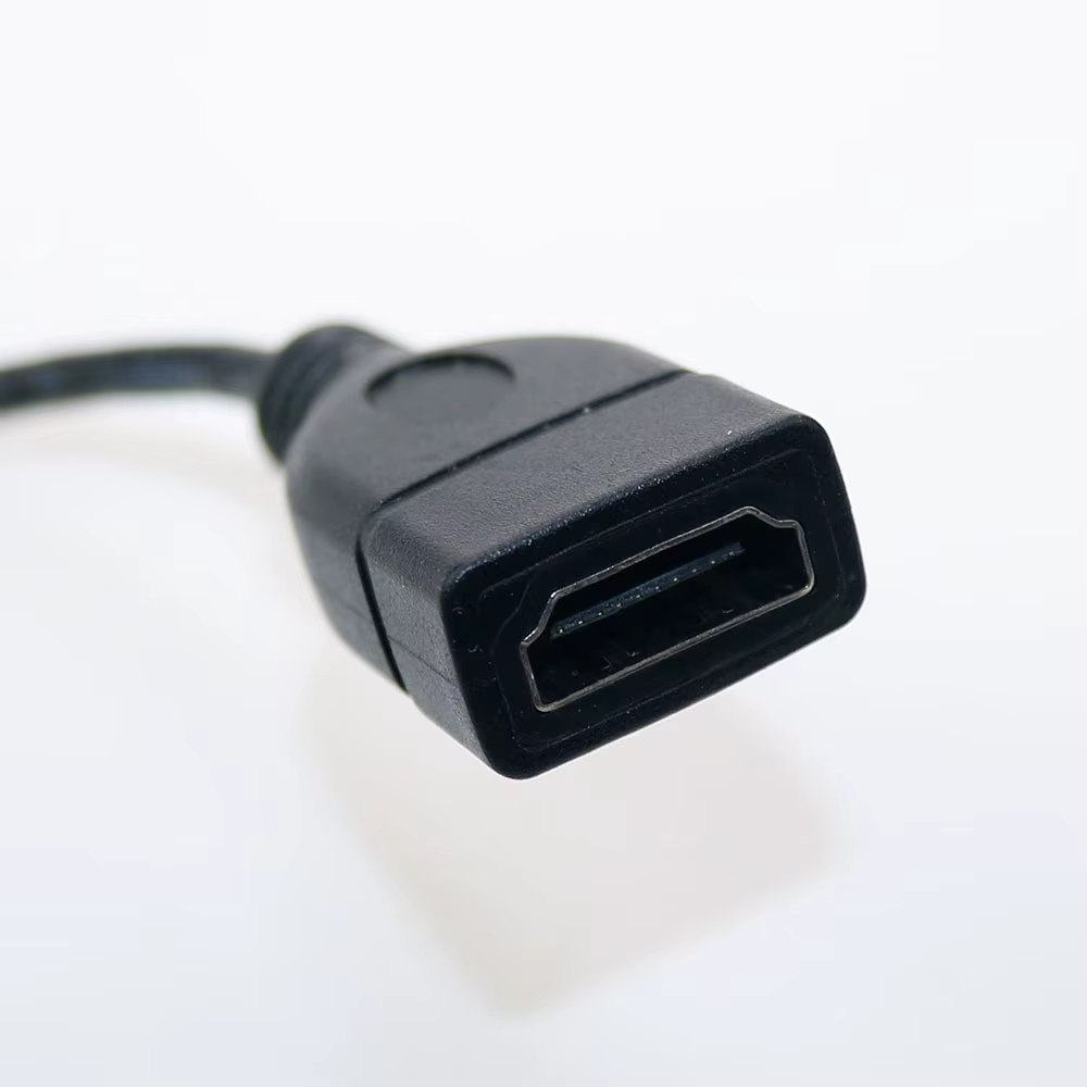 Piezas de interfaz HDMI estándar, Cable adaptador macho D A HDMI hembra, 1 unidad - imagen 3