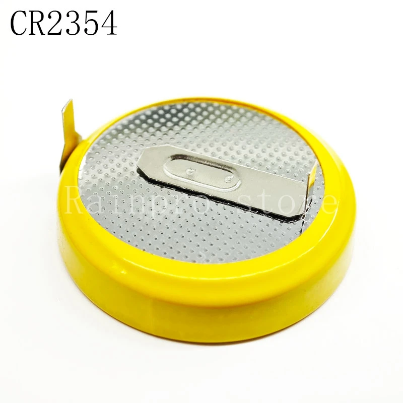 5 unids/lote CR2354 3V batería con pies de soldadura distancia del pie Horizontal 20mm 2354 baterías de botón - imagen 2