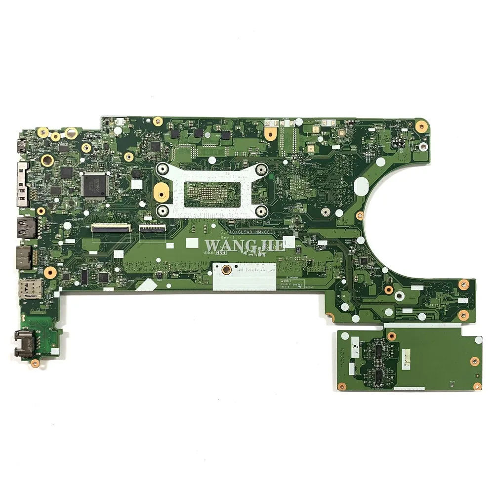 NM-C631 para Lenovo ThinkPad L14 L15 placa base para ordenador portátil con CPU SRGKY i5-10210U 5B20W77441 5B20W77450 DDR4 i5-10310U - imagen 2