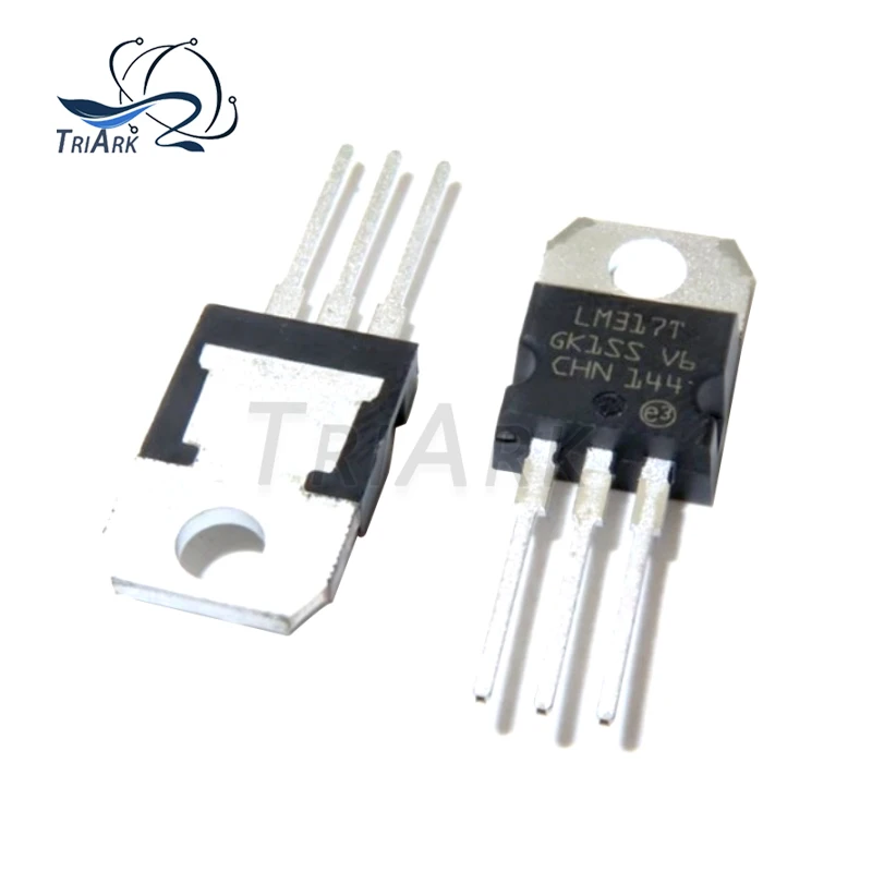 10 Uds LM317T L7805 L7806 L7808 L7809 L7810 L7812 L7815 L7818 L7824 T0-220 regulador de voltaje de tres terminales nuevo y - imagen 2