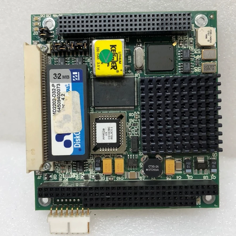 PPM-520 REV G 400-0301-000G PPM-520-133-0M-ST Placa base PC104 de control industrial integrada - imagen 2