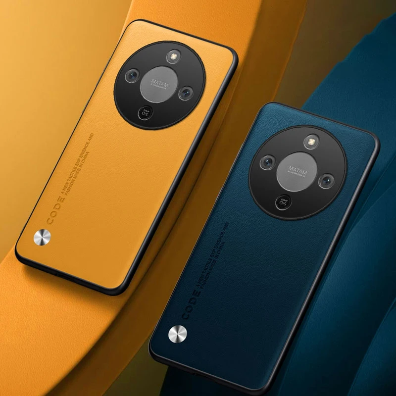 Funda de cuero PU de lujo para Honor X9D, funda trasera de silicona a prueba de golpes, funda de teléfono de protección completa para Honor X70 5G HonorX9D Coque - imagen 3