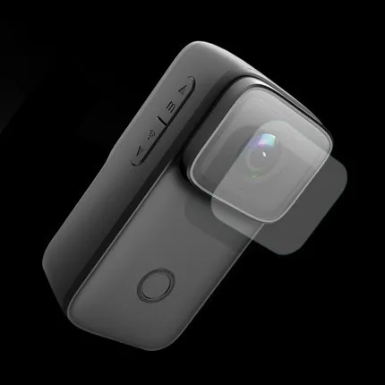 Cristal templado frontal y trasero para SJCAM C200, Protector de pantalla para cámara SJCAMC200 C 200, Juego de 2 unidades