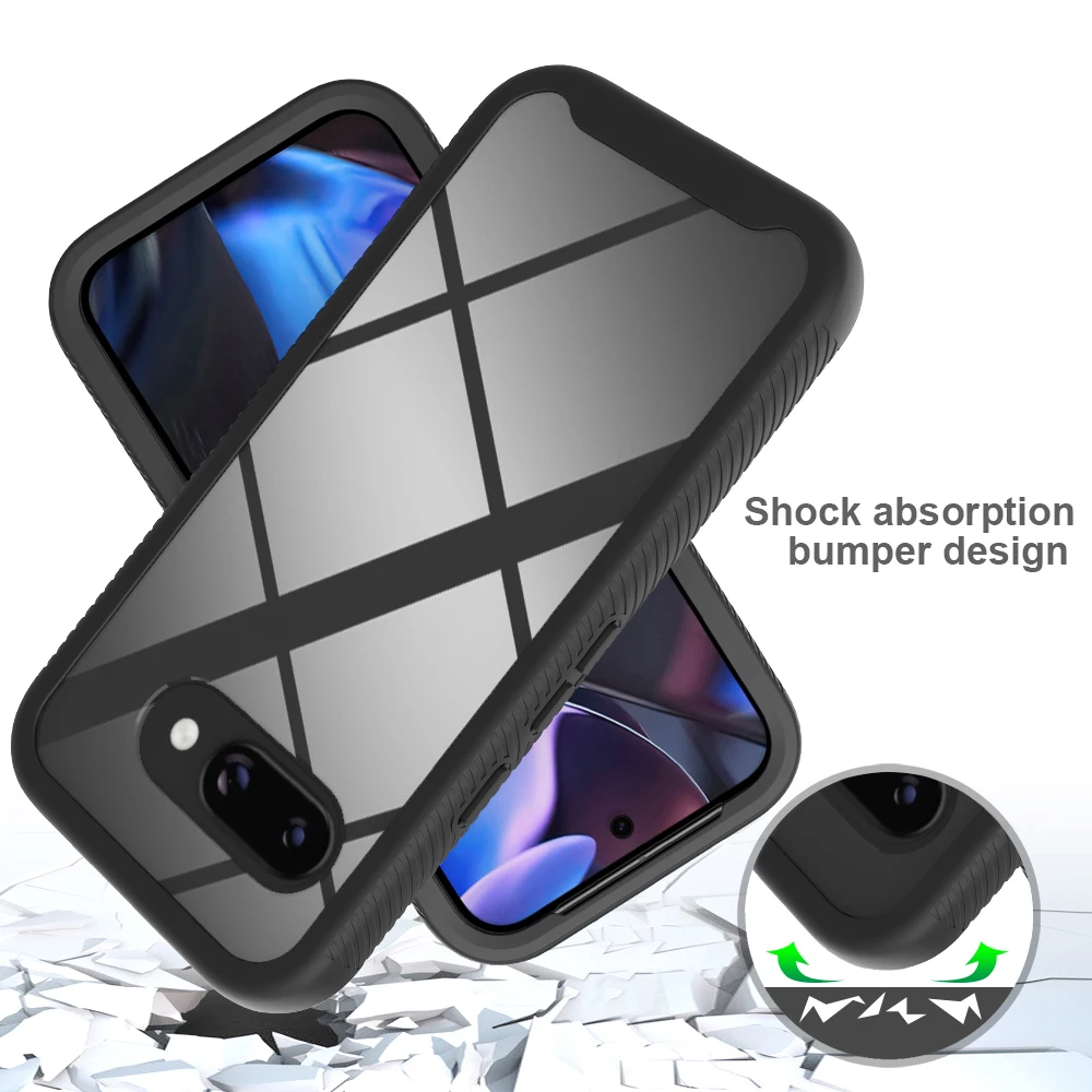 Funda magnética acrílica transparente de lujo a prueba de golpes para Magsafe para Google Pixel 9 8 7 6 Pro XL 5A 6A 7A 8A PC cubierta a prueba de golpes - imagen 5