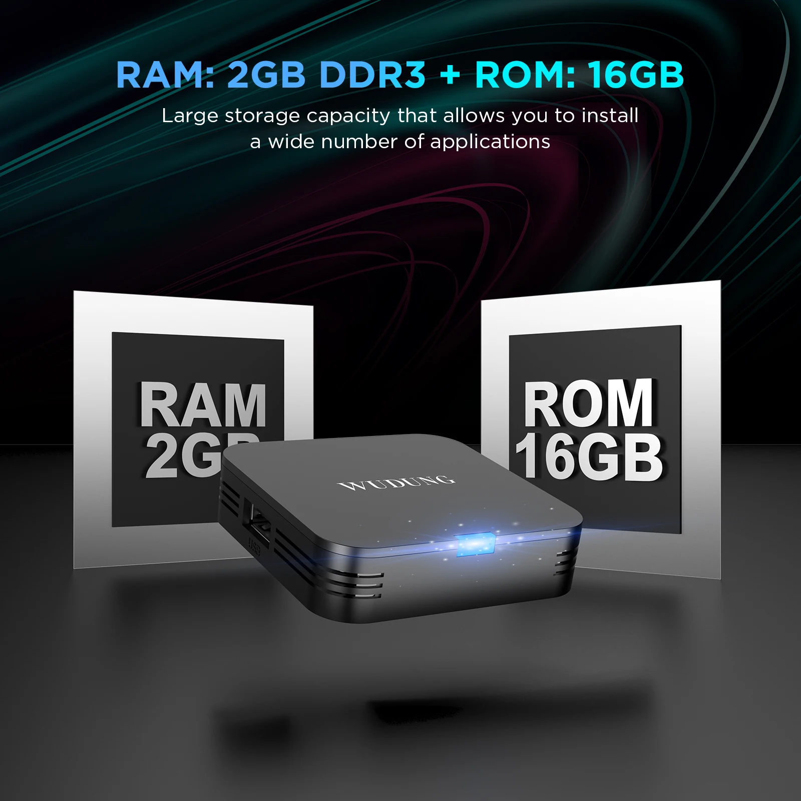 Wudung TX1 Mini Android 10 Smart TV Box Allwinner H313 2,4G Wifi 4K HD 2GB 16GB decodificador reproductor multimedia TV stick - imagen 5