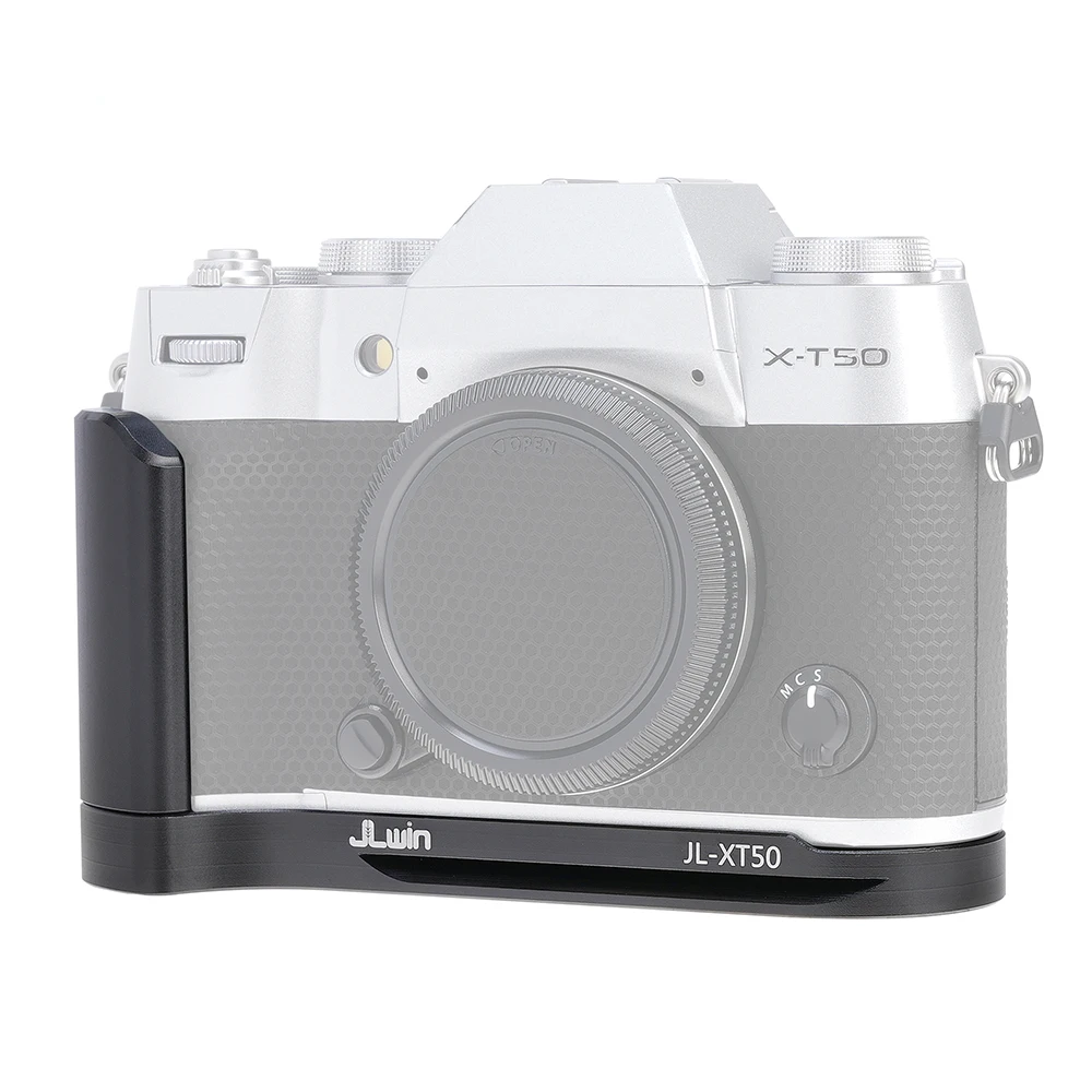 FOTGA-empuñadura de X-T50 en forma de L para cámara FUJIFILM Fuji X-T50, con placa de liberación rápida, Apertura del compartimento de la batería Arca - imagen 5