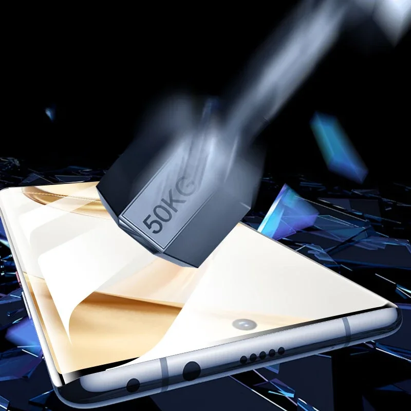 Vidrio Templado 9H para Huawei Honor 200 Pro, Protector de pantalla 3D curvado, Honor 200, 200Pro, cristal transparente Anti luz azul - imagen 3