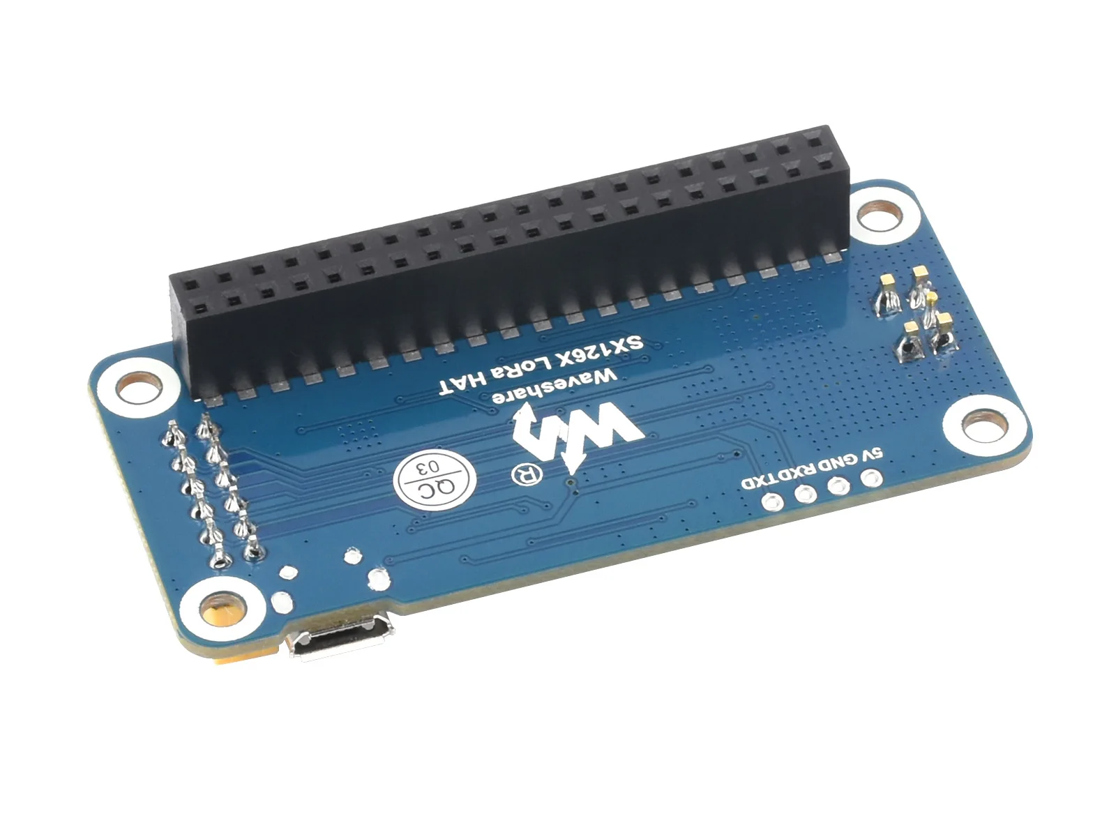Raspberry Pi SX1262 SX1268 LoRa HAT Module 915MHz 868MHz 470MHz 433MHz Frequency Band UART Interface For PI5/4B/3B/Arduino/STM32 - imagen 4