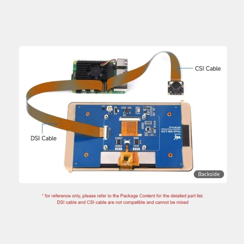 F3KE Cable flexible 15 Pin pin Cable flexible FPC para RPI 5 20/30/50 - imagen 5