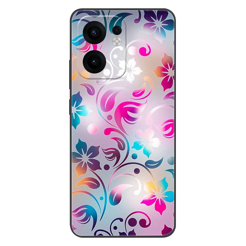 Para Oppo Reno13 F 5G funda trasera de silicona mate suave de mármol para Oppo Reno 13 FS 13FS F S 4G 5G carcasa de teléfono de cobertura completa - imagen 2