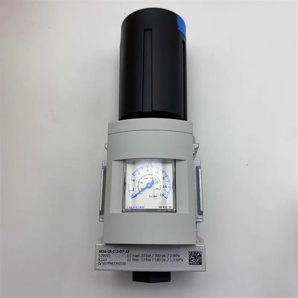 529993 Válvula reductora de presión MS6-LR-1/2-D7-AS con manómetro incorporado - imagen 2