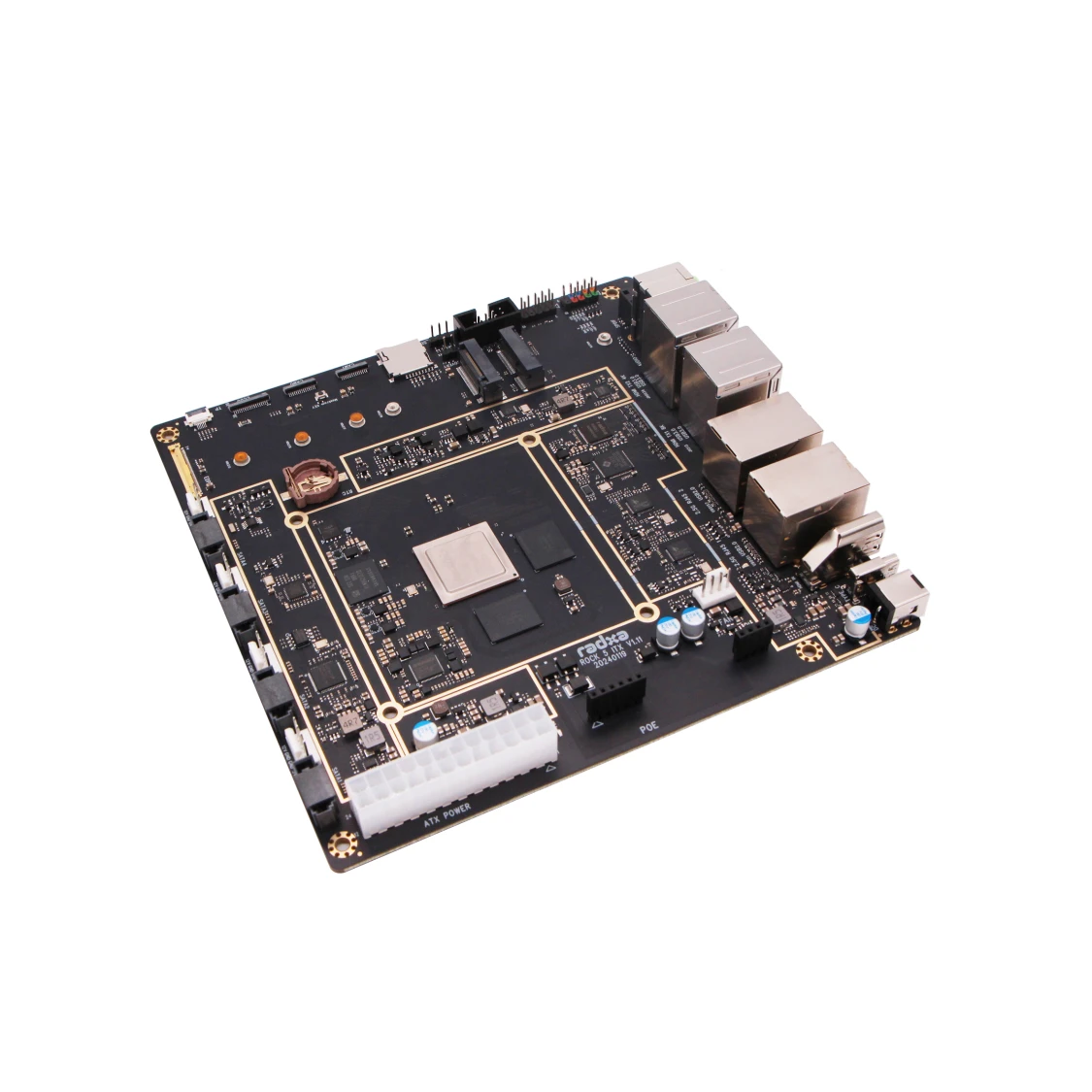 Radxa ROCK 5 ITX Placa Mini-ITX RK3588 Octa-Core LPDDR5 Salida 8K SBC Desarrollo - imagen 3