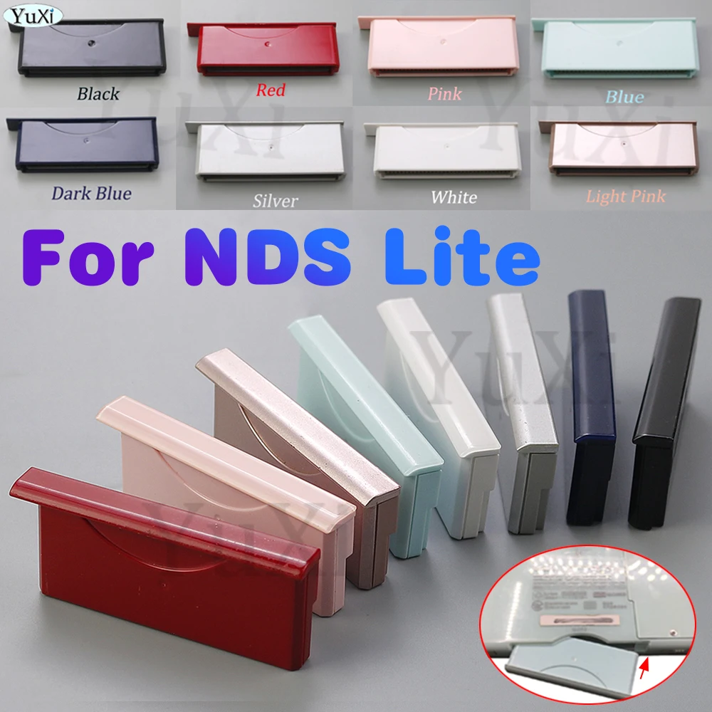 Cubierta antipolvo usada para consola de juegos NDS Lite, funda con ranura para tarjeta, enchufe para ranura para tarjeta Original Nintend NDSL, 1 ud.
