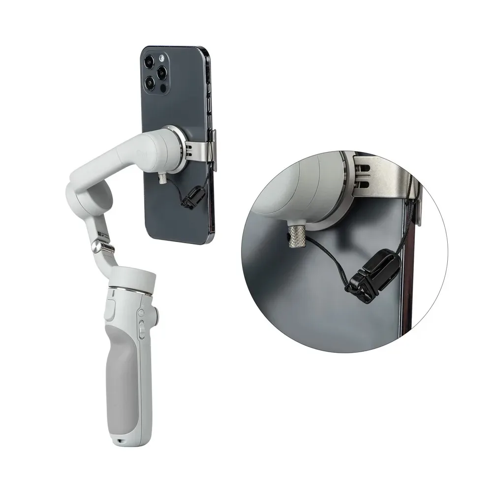 Correa de cuerda antipérdida para cámara cardán con mango, correa de muñeca para mano para DJI OM 8/7 para Osmo Mobile 8, evita que el teléfono se caiga - imagen 4