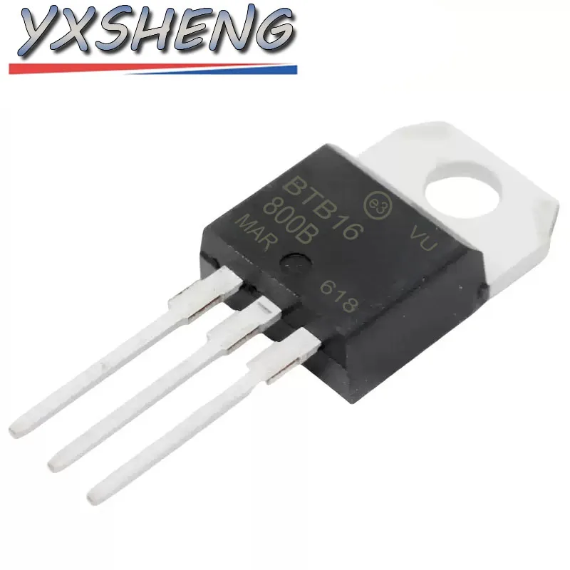 10PCS BTB12-600B BTB16-600B BTB16-800B TO-220 Triac Chip BTB12-600 BTB16-600 BTB16-800 - imagen 4