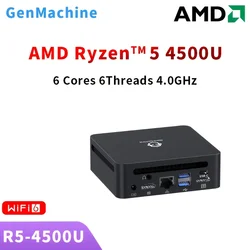 GenMachine Mini PC Para Juegos Con Windows 11 Y Ryzen 5600H/5600U