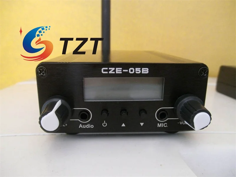 Transmisor FM TZT CZE-05B 0,5 W Ajuste de modulación de frecuencia estéreo Transmisión de radio