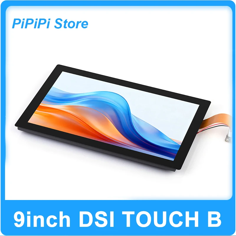 Pantalla táctil capacitiva DSI de 9 pulgadas 720*1280 para Raspberry Pi 5 4B 3B/Luckfox Lyra RK3506/ESP32-P4/Luckfox Omni3576