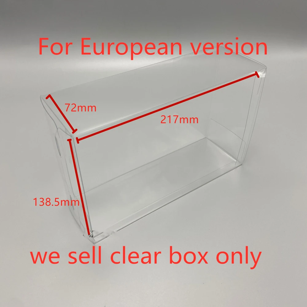 Protector de caja transparente para Pokémon gotten Catch Em, todas las consolas, cajas de colección para Nintendo 2DS, carcasa de juego, vitrina transparente - imagen 2