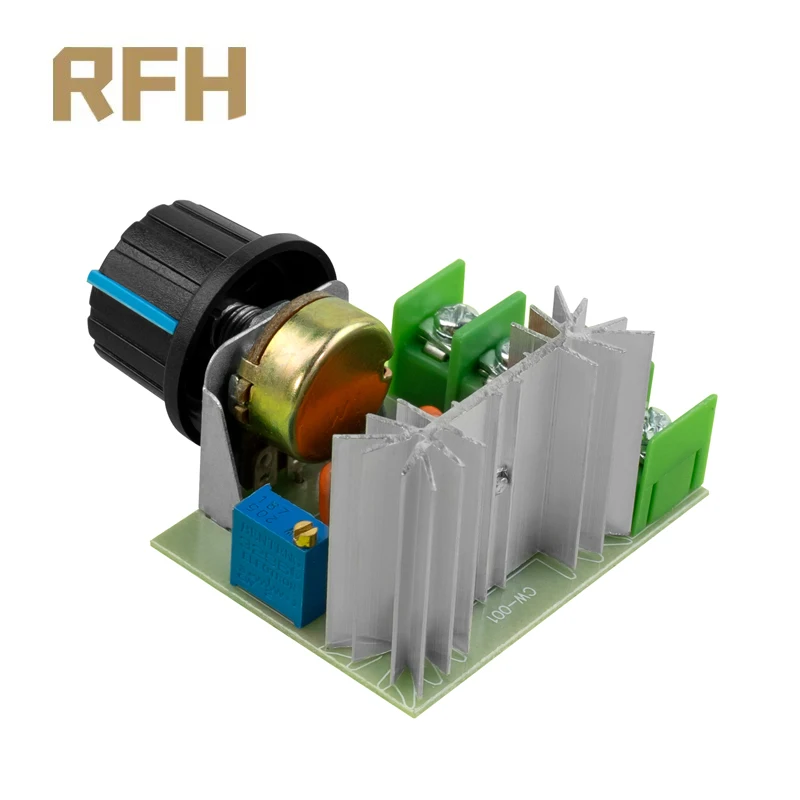 Atenuación electrónica del control de velocidad del módulo regulador de voltaje SCR de 2000W 220V - imagen 5