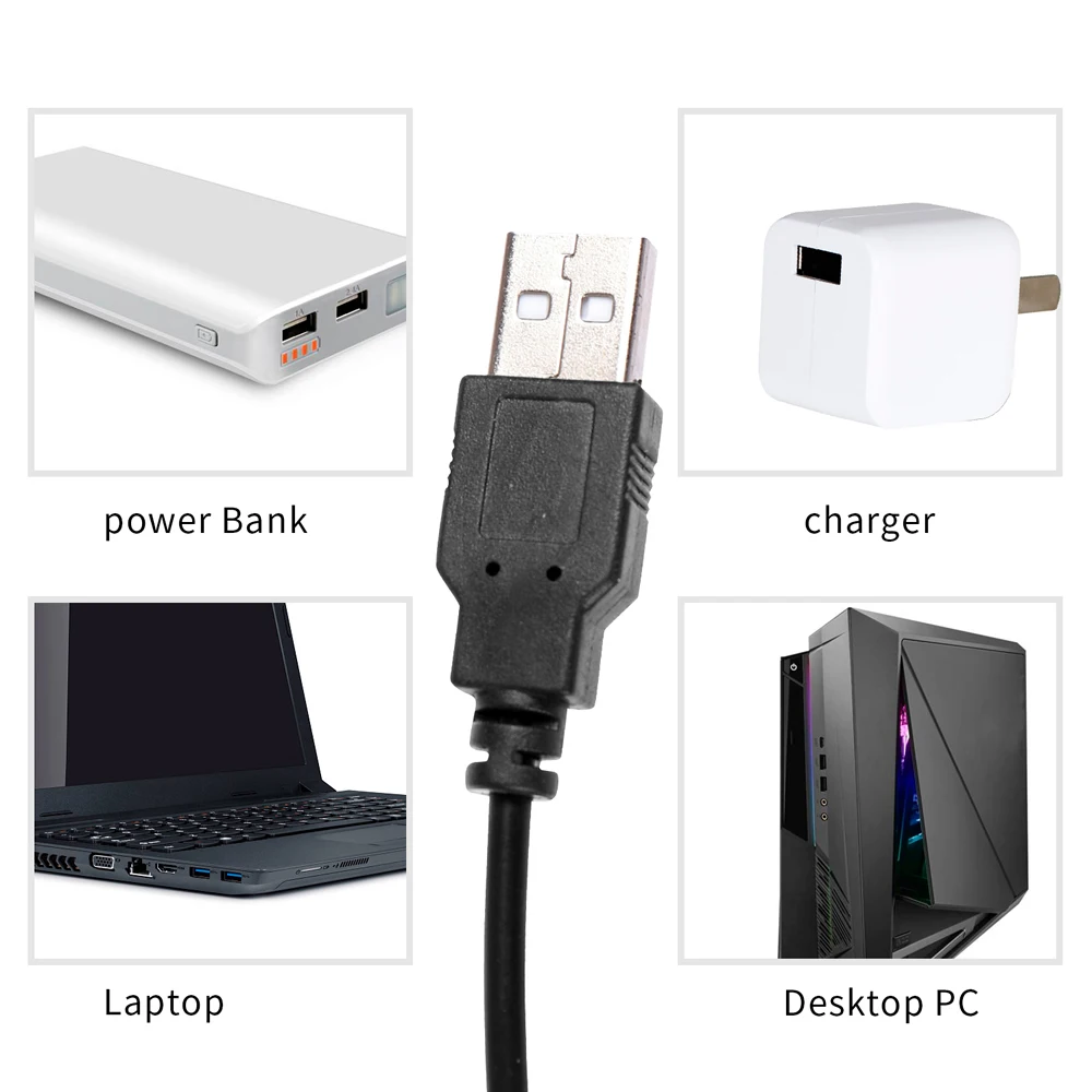 Mini anillo de luz LED para Selfie, lámpara de vídeo de escritorio con soporte de trípode, enchufe USB para YouTuber Live Vlog, estudio de maquillaje, 6 pulgadas - imagen 5