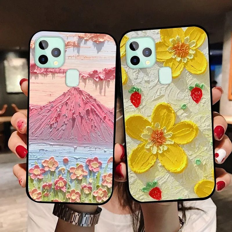 Para Oukitel C33 funda Coque funda trasera de silicona suave para Oukitel C21 Pro funda protectora de teléfono para Oukitel C35 C36 Fundas de parachoques - imagen 4