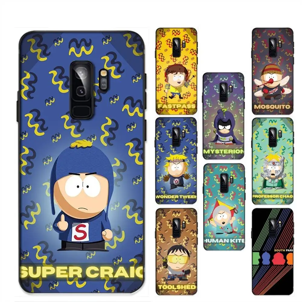 Funda de teléfono S-South Cartoon P-Park para Samsung S 24 fe 25 Ultra plus 20 lite 21 30 22 23 24 22 Ultra 5G Fundas