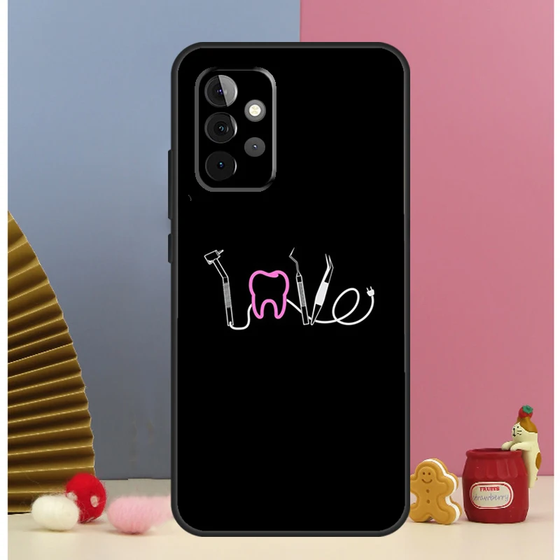 Funda de enfermera Dental para dentista, cubierta para Samsung Galaxy A54, A34, A24, A14, A51, A71, A12, A32, A52, A72, A13, A33, A53, A25, A15 - imagen 4