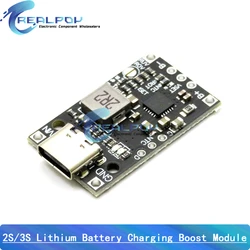 Módulo BMS Li-ion 2S/3S USB-C 15W - Carga Rápida con Equilibrio