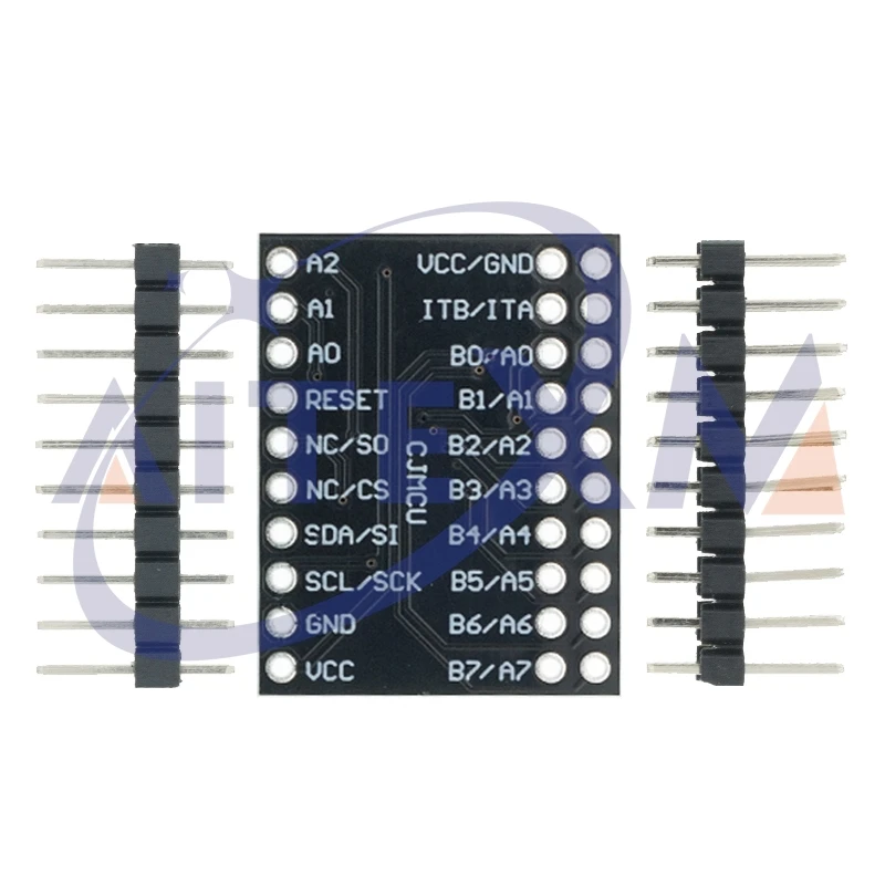 Interfaz I2C negra MCP23017, módulo de extensión de E/S de 16 bits, placa Pin, convertidor IIC a GIPO, fuente de alimentación de unidad 25mA1 para Arduino - imagen 4