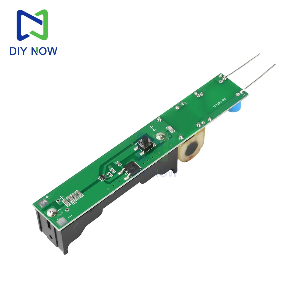 Módulo de alto voltaje de 20kV, bobina de descarga de batería integrada, circuito de refuerzo, módulo generador de arco, batería de litio 18650 - imagen 5