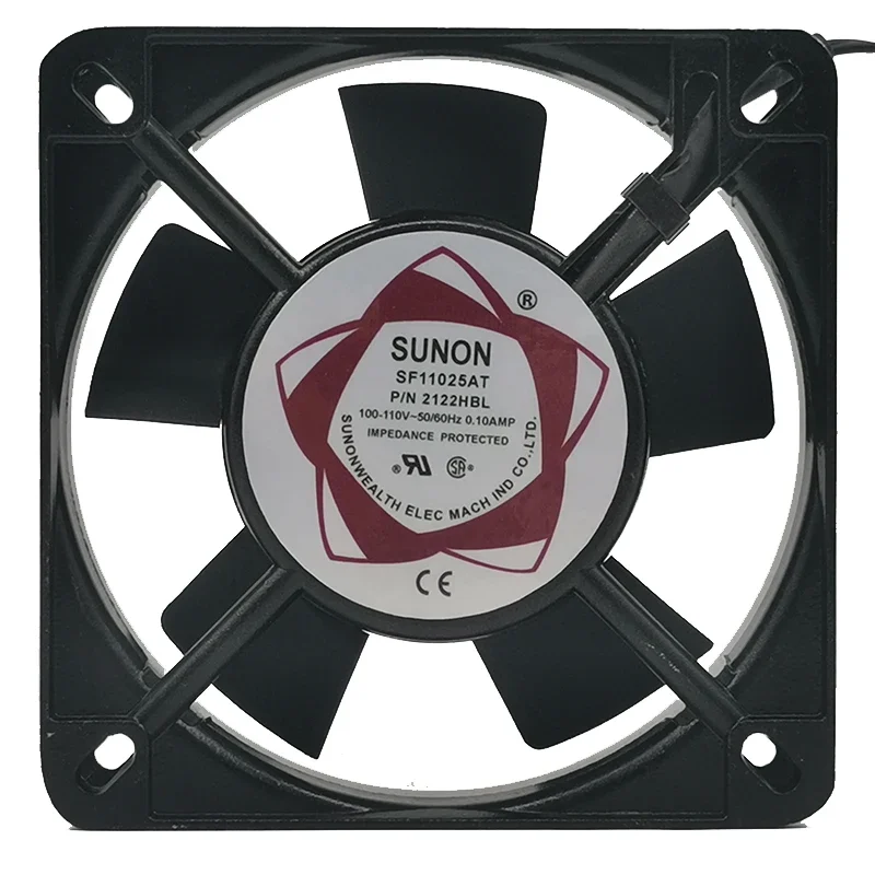 SF11025AT P/N 2112HBL 11025 220V rodamiento de bolas 110*110*25mm 110mm ventilador de refrigeración para SUNON