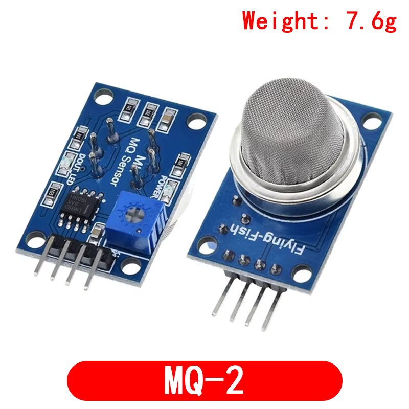 Módulo de Sensor de Gas licuado para Arduino, MQ-2 de MQ-3, MQ-4, MQ-5, MQ-6, MQ-7, detección de humo, metano, Kit de Inicio DIY - imagen 3