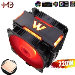 Wovibo Ventilador Enfriador CPU Tubos de Calor Compatible Intel AMD