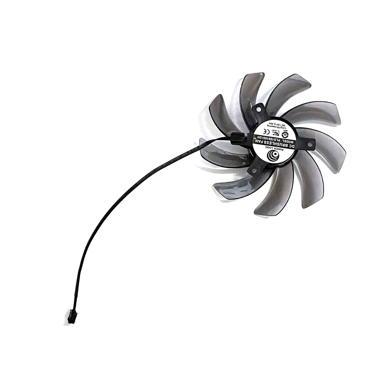 95MM T 129215 SM PLD10010S12H ventilador de refrigeración para Gigabyte HD 7770 Radon GT 640 GTX 550 650 660 650Ti 750 ATI Radeon R9 200 tarjetas - imagen 3