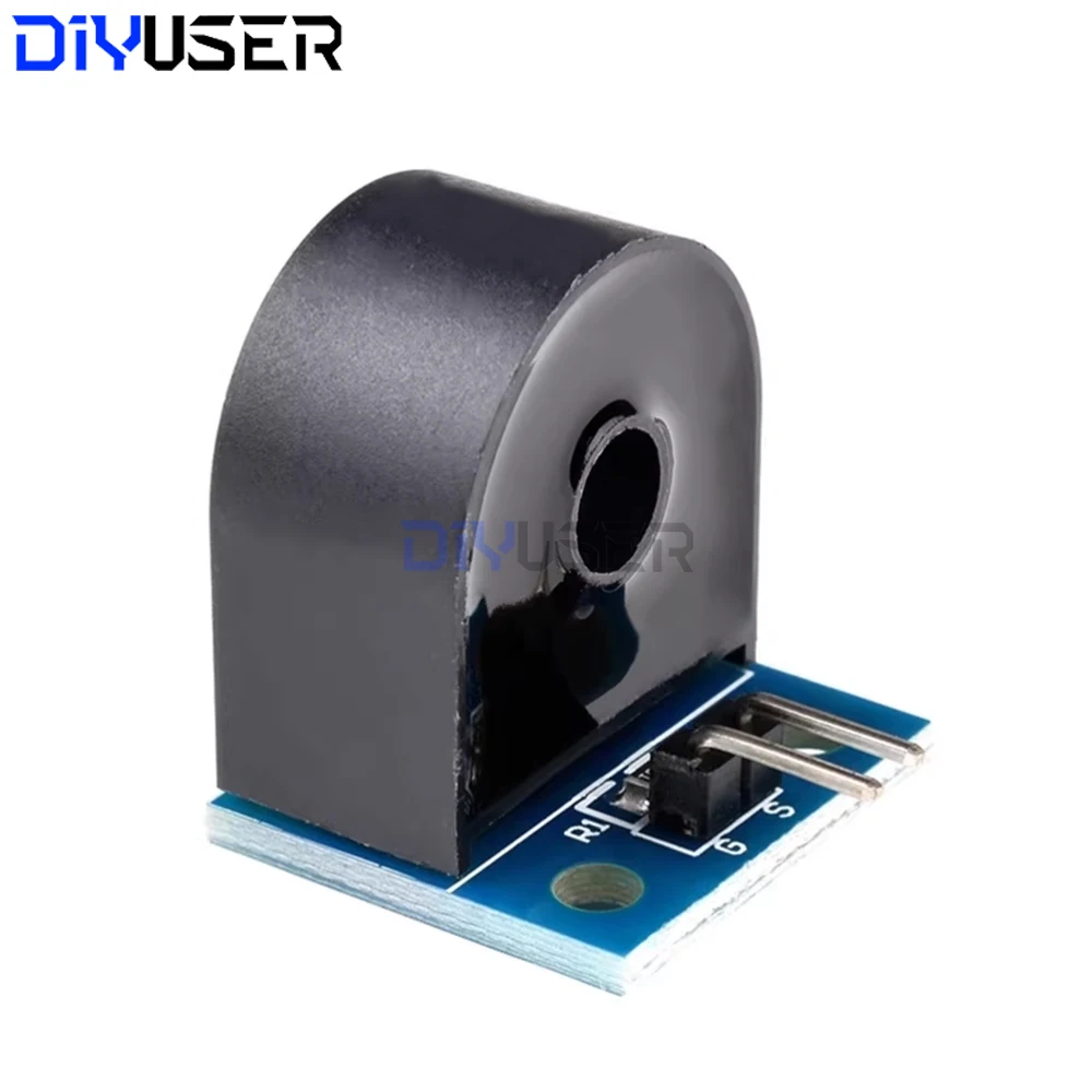 Placa de módulo de Sensor de transformador de corriente Micro CA monofásico de rango ZMCT103C 5A para Arduino 5A Max 3000V medida resina epoxi
