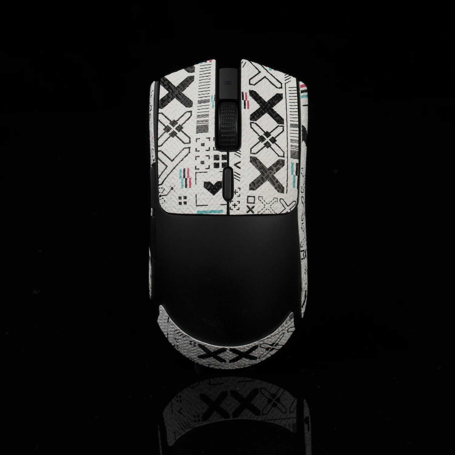 T BTL Gamer-Cinta de agarre para ratón, pegatina para patín para Razer Viper V3, antideslizante, piel de lagarto, chupar el sudor, precorte, fácil de instalar, Juegos de PC - imagen 3